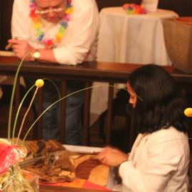 Show wie man Zigarren rollt auf einem Event